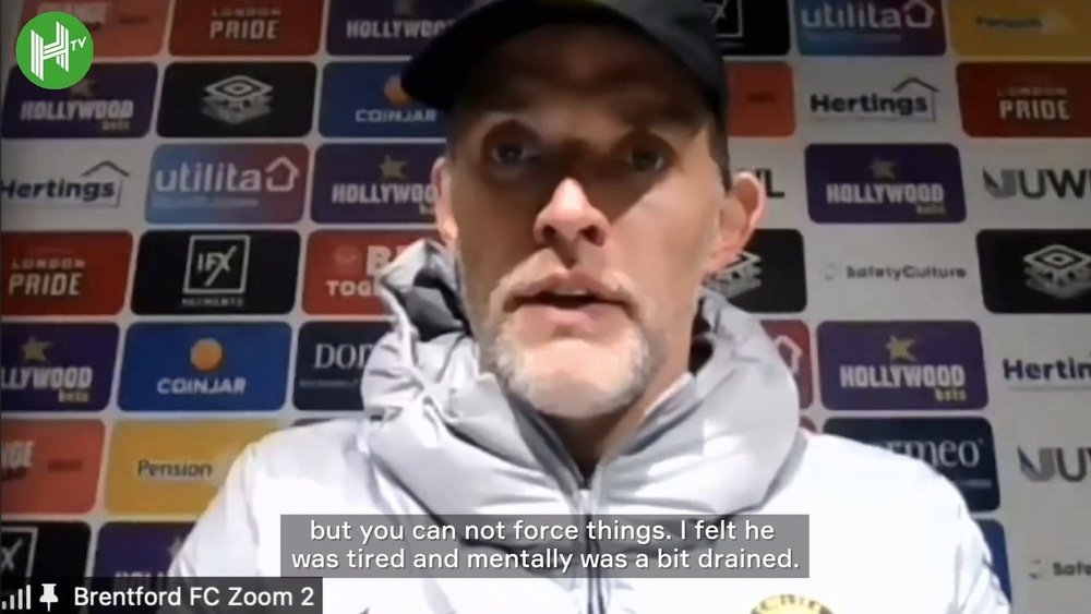 Tuchel on the match against Brentford. DUGOUT
