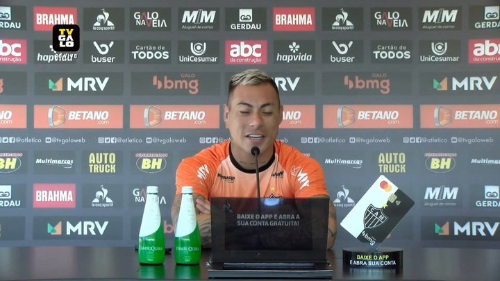 Vargas fala sobre sonho de conquistar a Libertadores no Atlético-MG