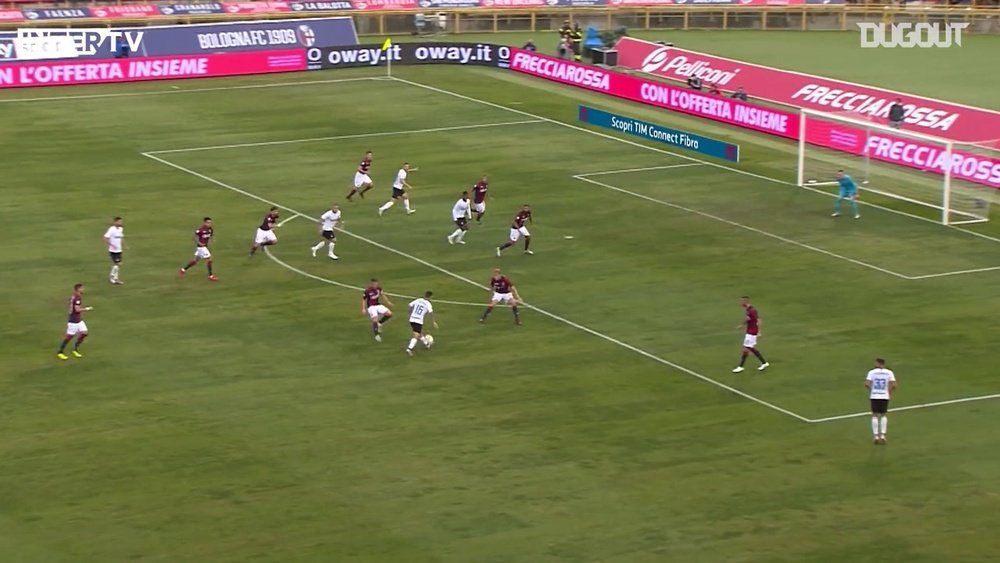 VIDÉO : Le premier but de Radja Nainggolan à l'Inter Milan. Dugout