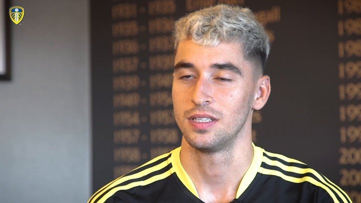 VIDEO: Marc Roca's first interview at Leeds United