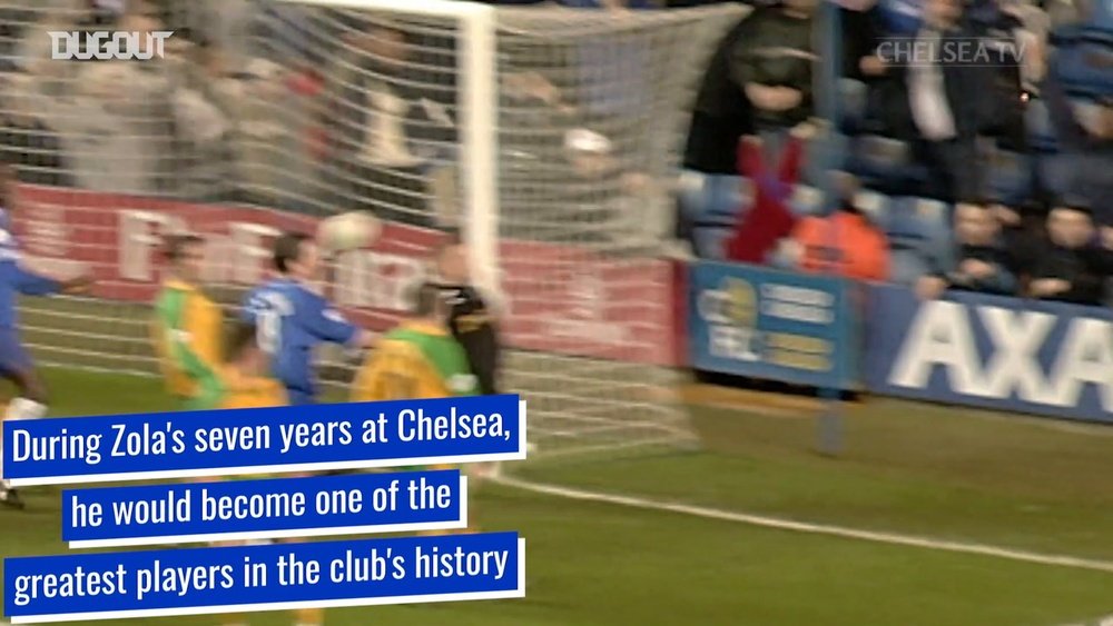 How Gianfranco Zola became a Chelsea legend. DUGOUT