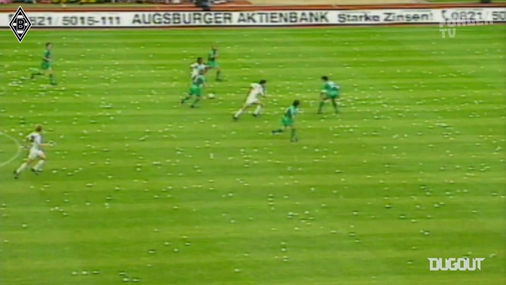 Borussia Monchengladbach's 1995 DFB-Pokal triumph. DUGOUT