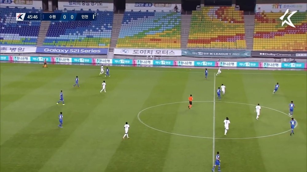 Stefan Mugosa gave Incheon the three points over the Bluewings. DUGOUT.