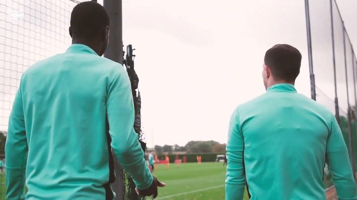 VÍDEO: así prepara el Arsenal su partido contra el Aston Villa
