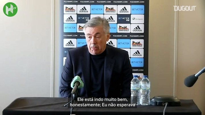 VÍDEO: Ancelotti cita semelhanças entre Calvert-Lewin e Inzaghi