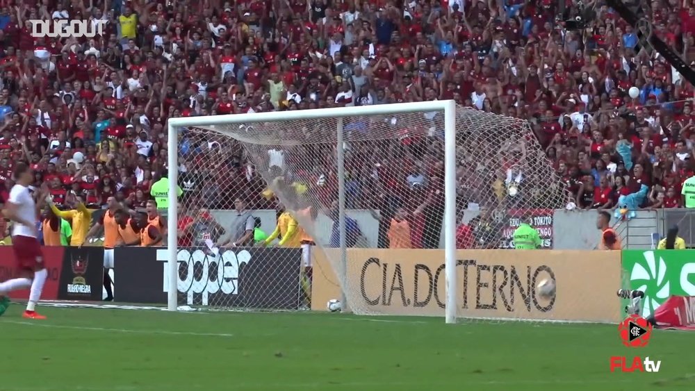 Gabriel Barbosa has scored many good goals v Fluminense in the past. DUGOUT