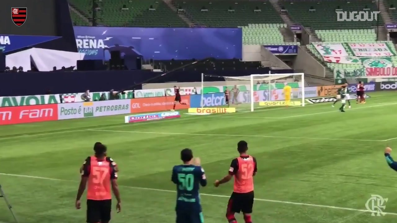 VIDEO: Flamengo draw against Palmeiras at Allianz Parque