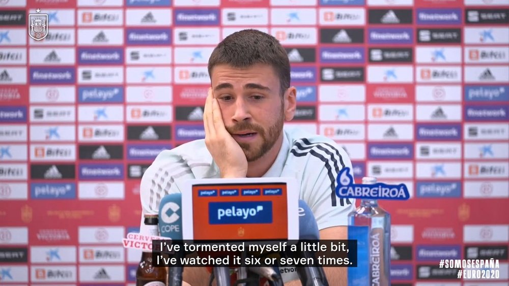 Simón reflects on his mistake against Croatia and highlighted the support from the fans. DUGOUT