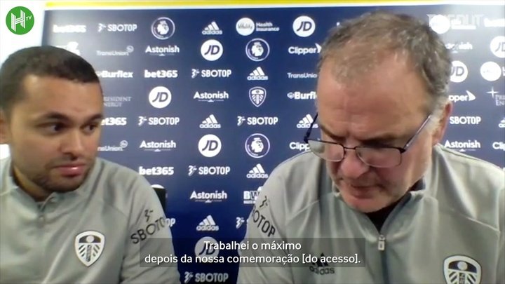 VÍDEO: Bielsa projeta estreia do Leeds contra o Liverpool