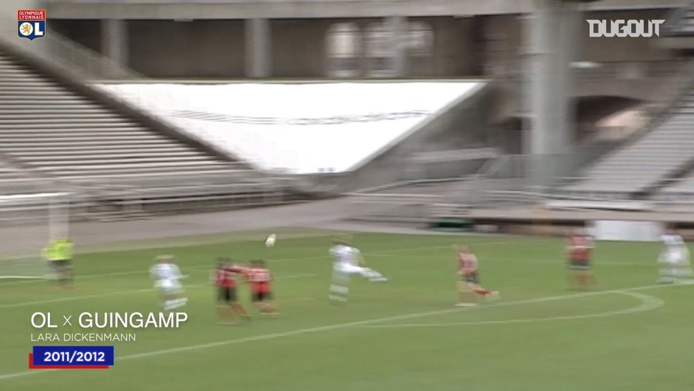 Olympique Lyonnais Women best goals vs Guingamp. DUGOUT