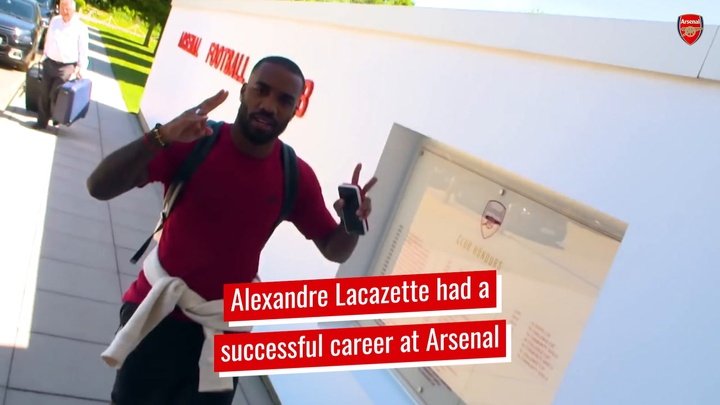 VIEDO: Lacazette's time at Arsenal