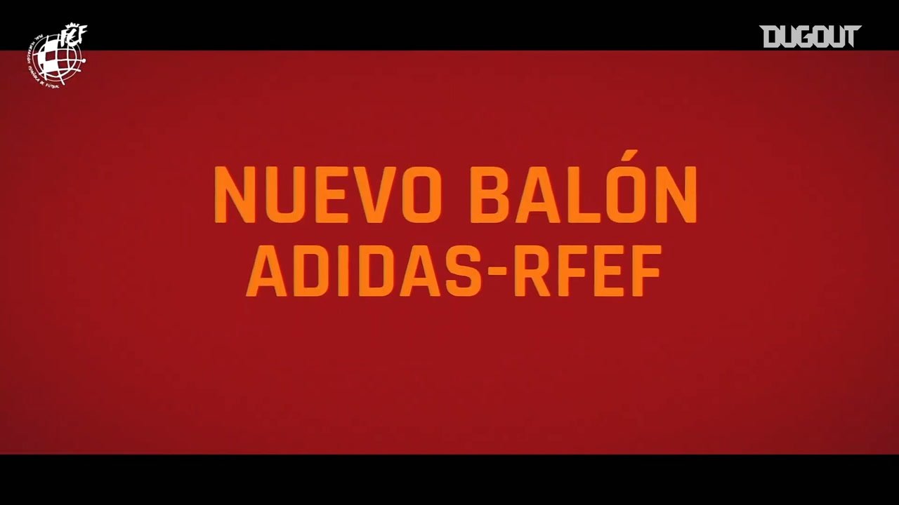 El nuevo balón para la Supercopa y la Copa del Rey. Captura/DUGOUT