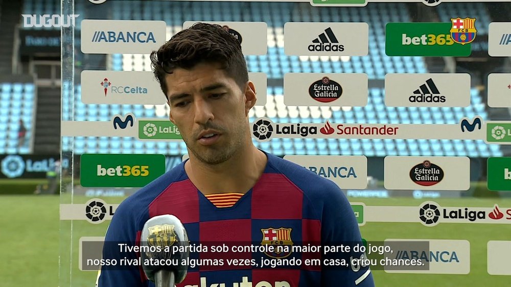 Suárez e Setién lamentam tropeço do Barça. DUGOUT