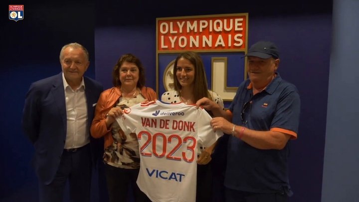 Le meilleur de Daniëlle van de Donk à l'Olympique Lyonnais .dugout