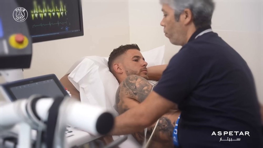 Lucas Hernandez has joined PSG. DUGOUT