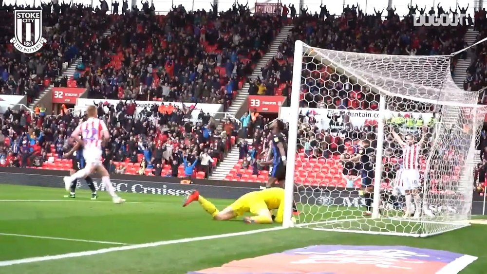 Stoke City’s top five goals against Rotherham. DUGOUT