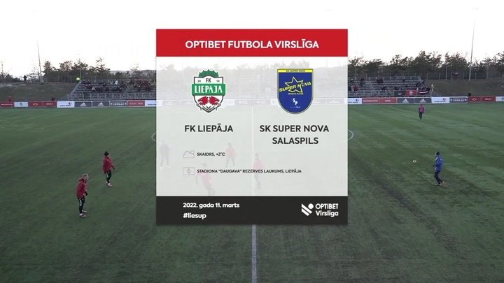 VIDEO: Liepaja begin season with victory over Super Nova