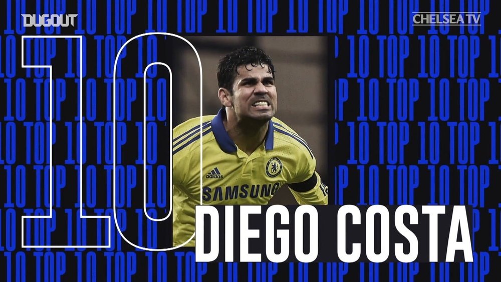 Chelsea's top 10 goals against Everton. DUGOUT