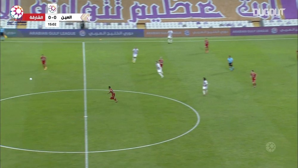 Sharjah won 1-2 at Al Ain in the Arabian Gulf league. DUGOUT