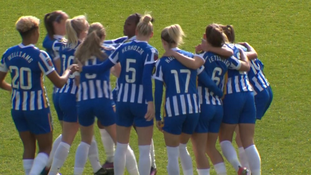 Brighton got themselves a 0-2 win at West Ham in the WSL. DUGOUT