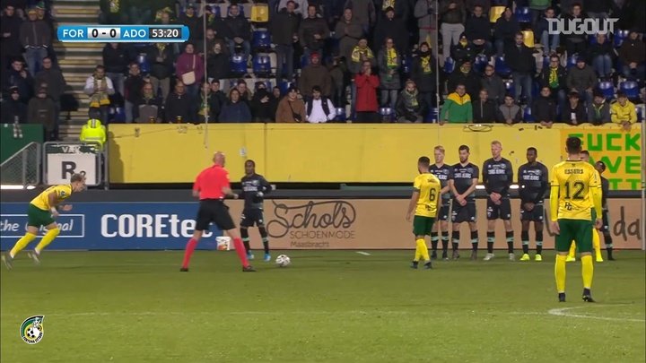 VIDEO: Fortuna Sittard beat ADO Den Haag in Dutch Cup