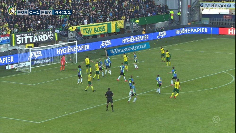 Fortuna Sittard hit four past Feyenoord in this fixture last term. DUGOUT