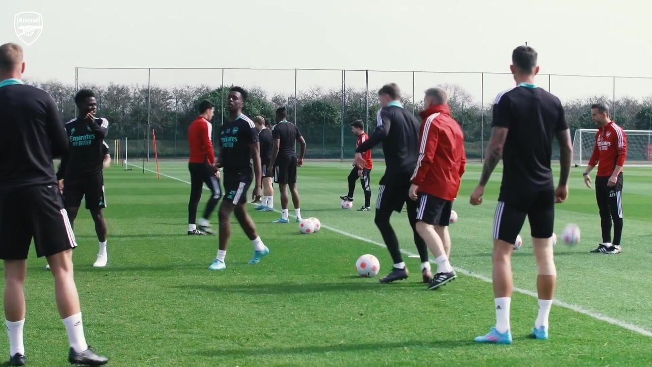 VIDEO: Arsenal's shooting practice prior to Southampton