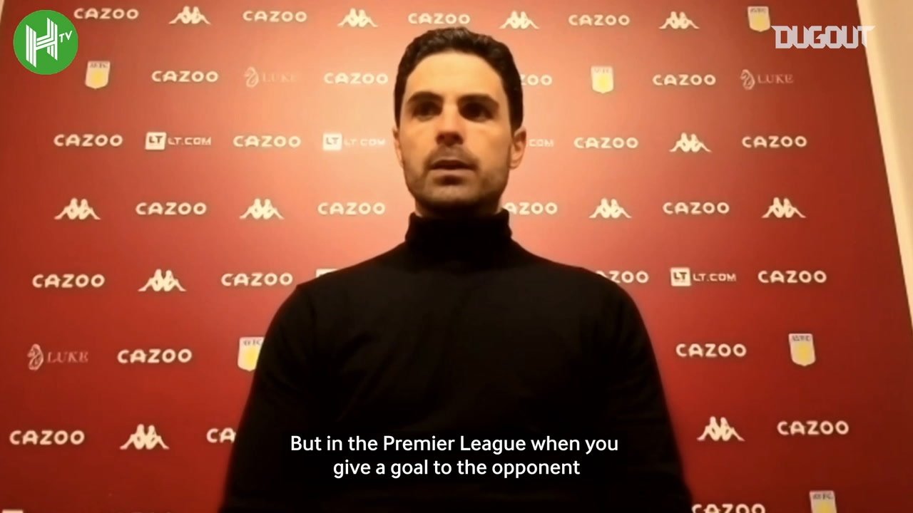 VIDEO: Arteta looks ahead despite Villa set-back