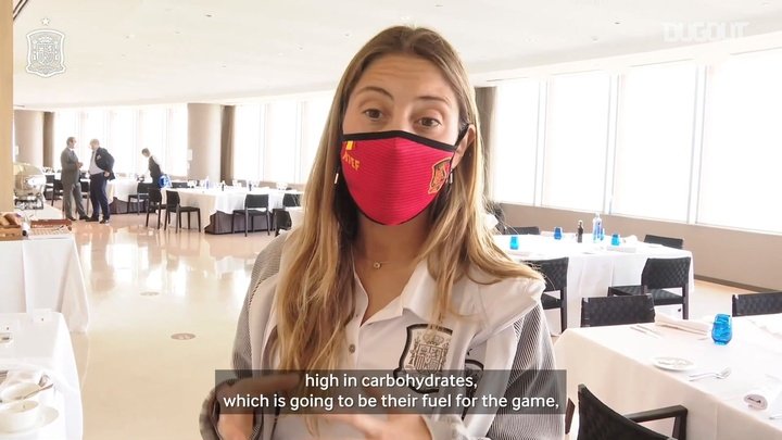 VIDEO: What Spain players eat on a matchday