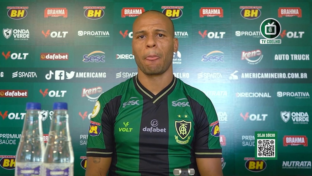 Patric recorda trabalhos com Mancini e fala em quebrar tabu no América-MG. DUGOUT