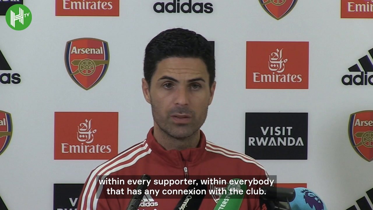 VIDEO: 'We want to be third, second or first' - Arteta
