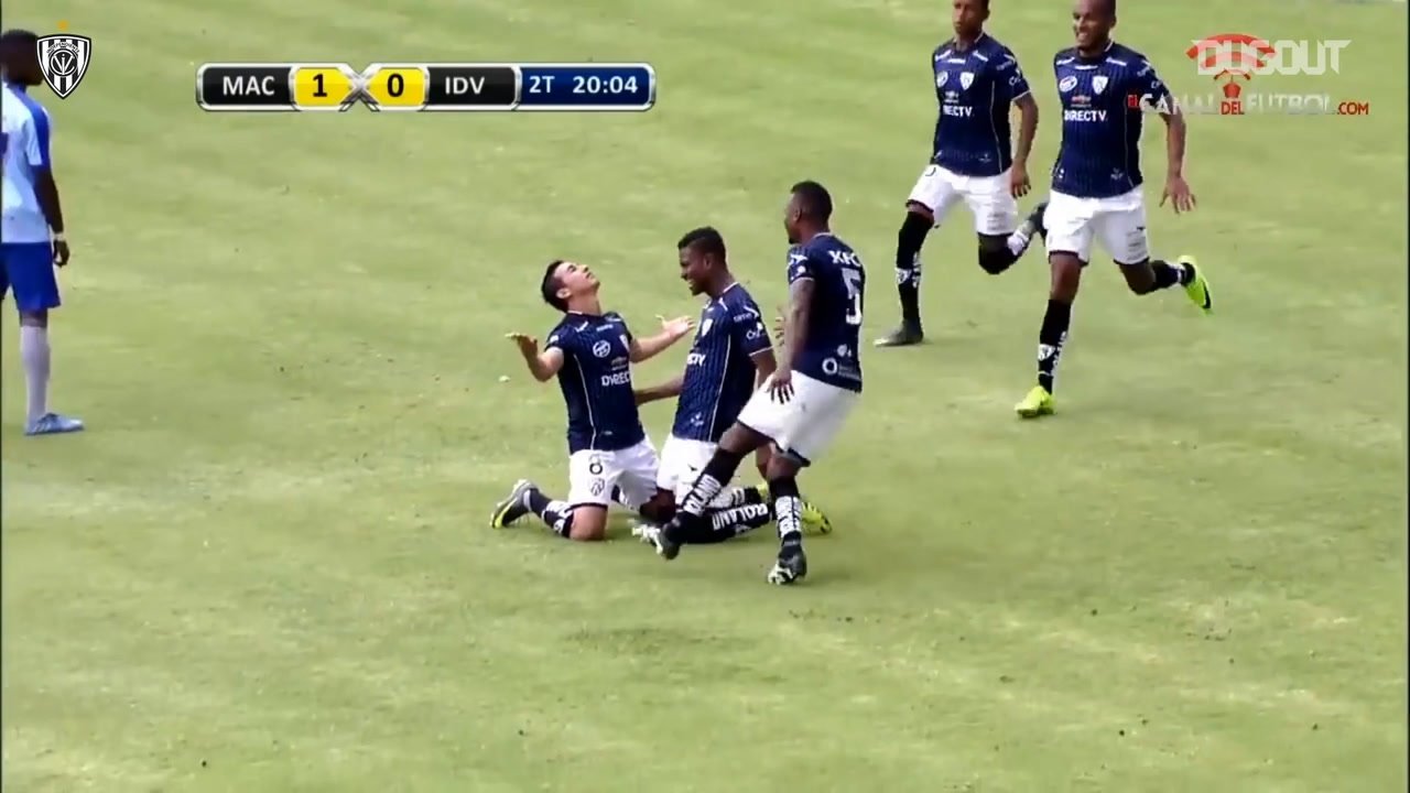 VÍDEO: Efren Mera y su sutil golpeo a la escuadra ante Macará