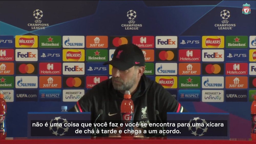 Klopp fala sobre negociação do Liverpool para renovar com Mo Salah. DUGOUT