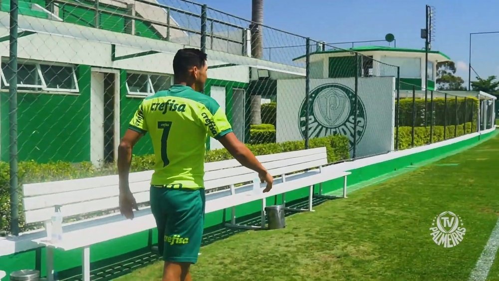 Palmeiras treina de olho no Atlético-MG antes de final da Libertadores. DUGOUT