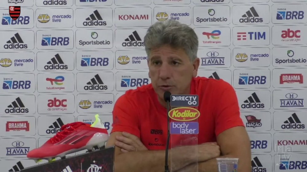 Técnico do Flamengo falou após empate por 1 a 1 com o América-MG. DUGOUT