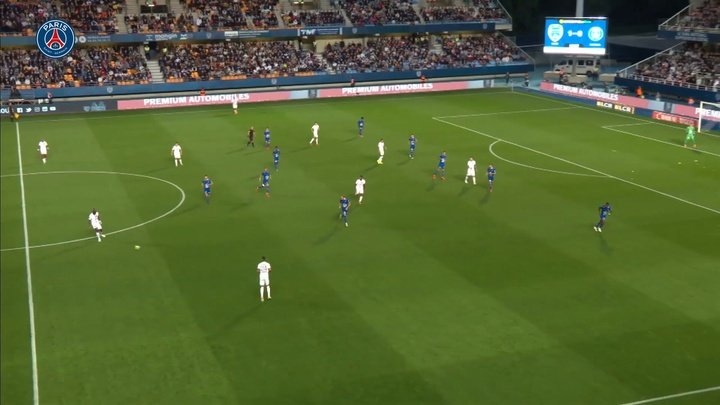 VIDEO: Achraf Hakimi's superb first Ligue 1 goal v Troyes