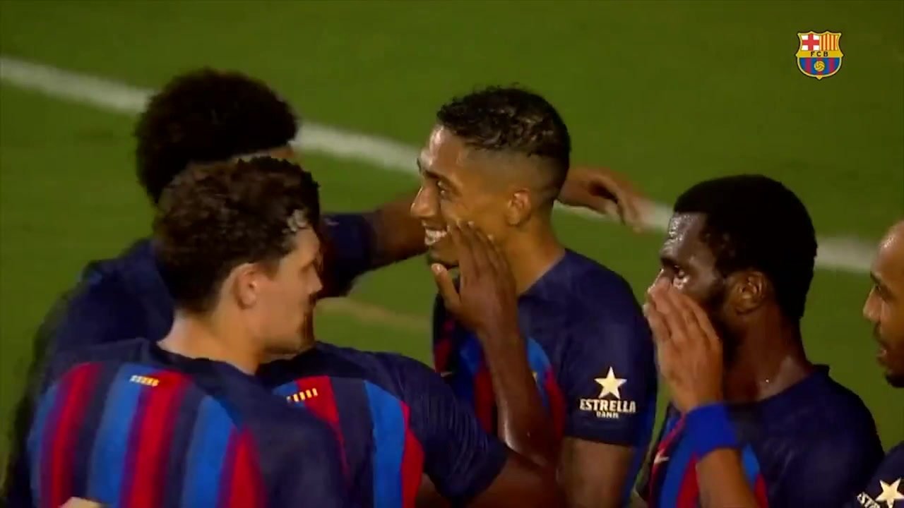 VIDEO: il primo gol di Raphinha con il Barça