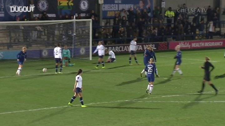 VIDEO: England scores twice as Chelsea Women thrash Spurs