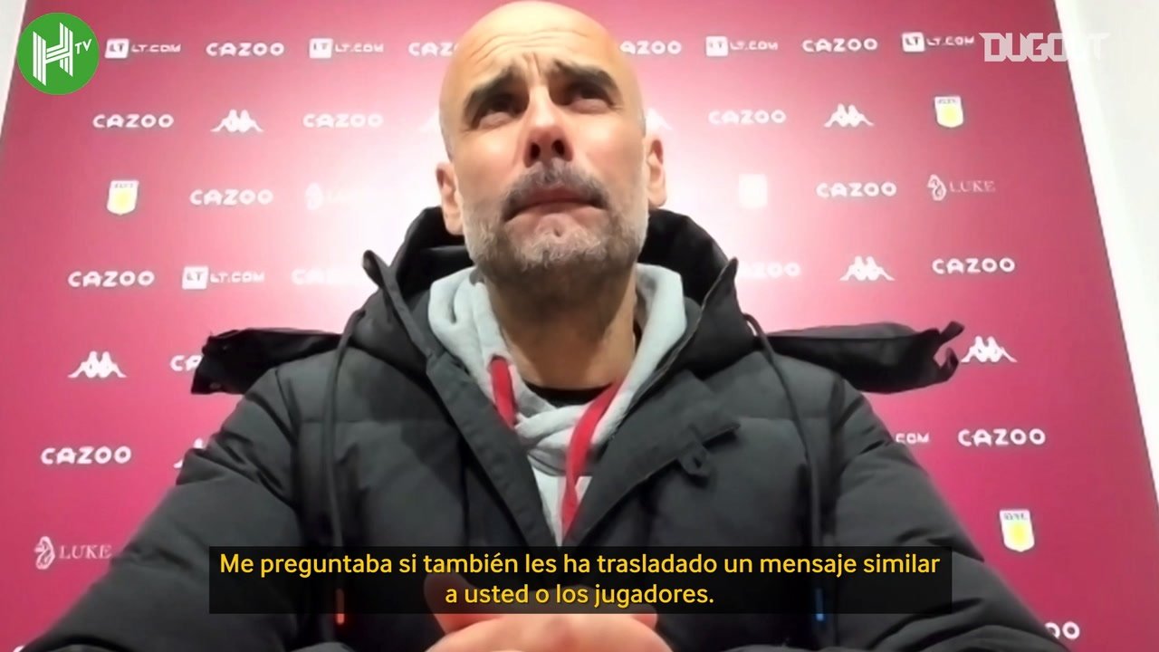 Guardiola valoró la decisión del City. DUGOUT