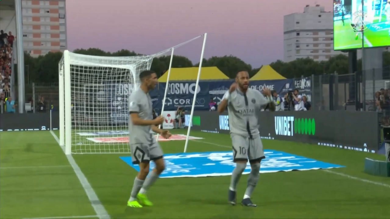 El PSG goleó al Clermont en su debut en la Ligue 1 22-23. DUGOUT