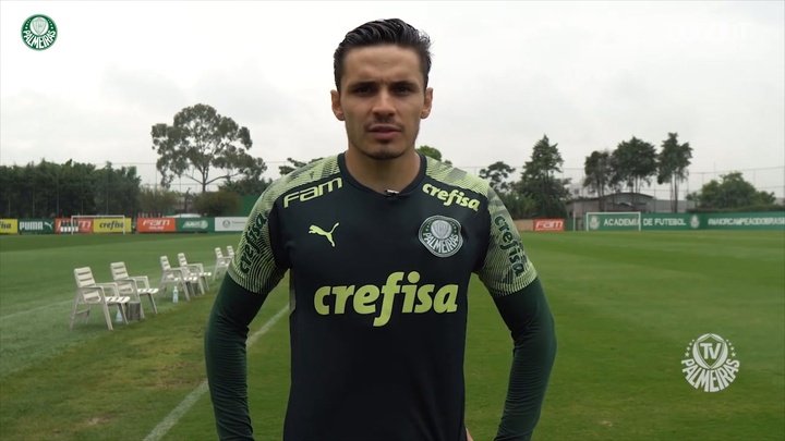 VÍDEO: Raphael Veiga faz balanço da 'maratona' do Palmeiras antes de decisão