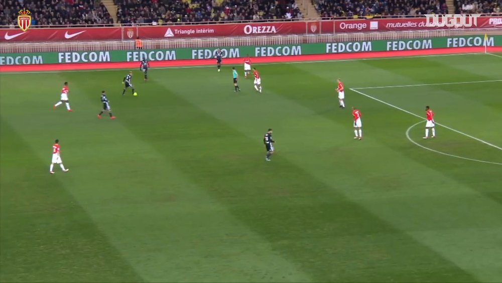 Monaco came from behind to defeat Lyon in 2018. DUGOUT
