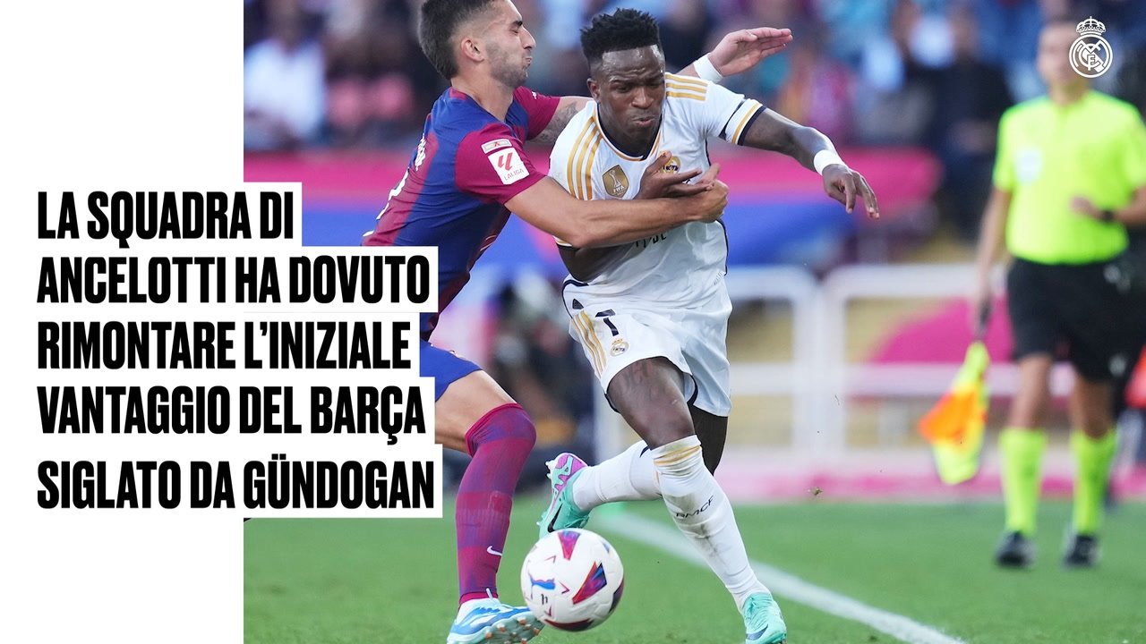 VIDEO: Bellingham è l’eroe per il Real Madrid nel Clásico