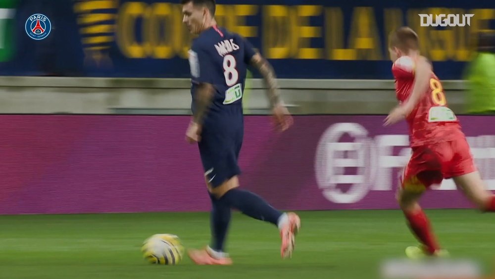 Leandro Paredes made 28 appearances for PSG in 2019-20. DUGOUT