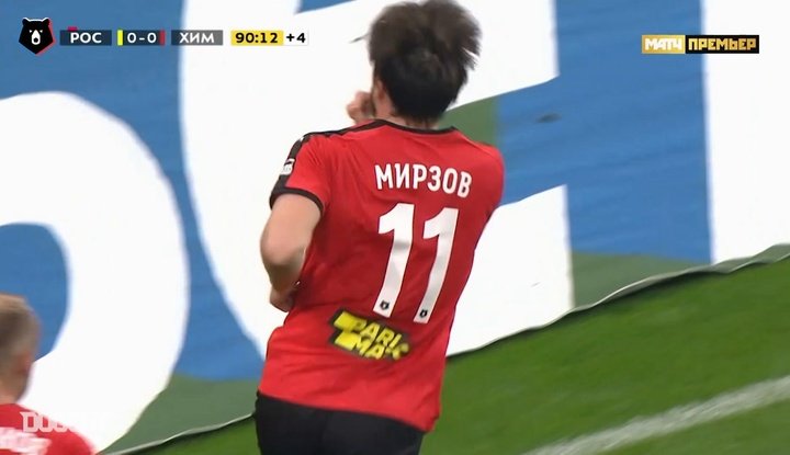 VIDEO: Reziuan Mirzov's last minute wonder goal downs Rostov