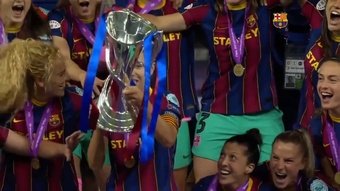 Así fue la primera Champions del Barça Femenino. DUGOUT