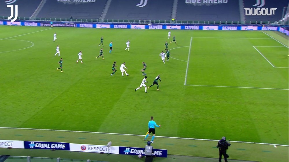 Résumé Juventus 2-1 Ferencvaros. dugout
