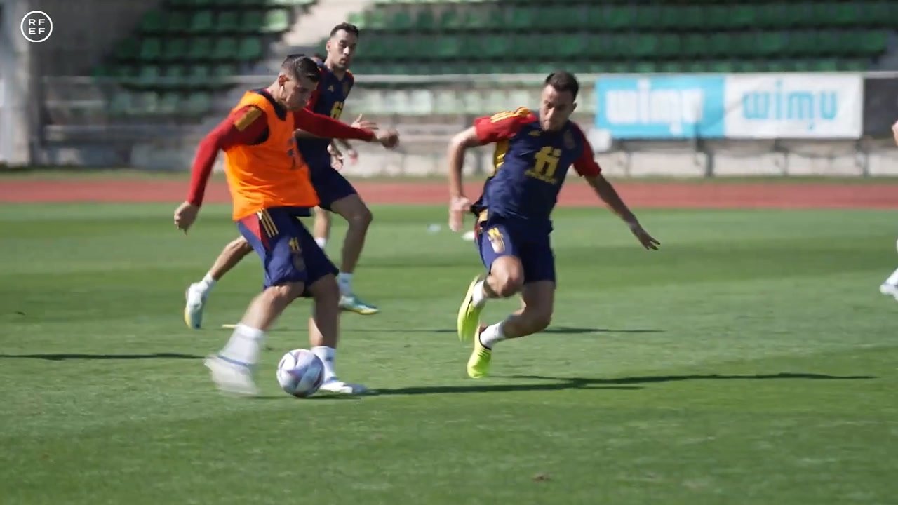 VIDEO: Spagna, Morata show in allenamento