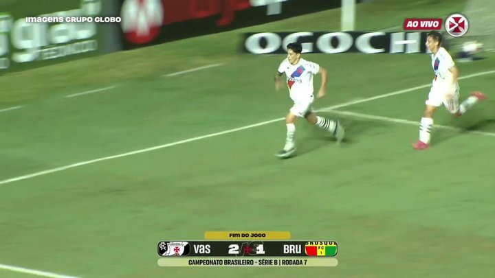 Veja os gols da vitória do Vasco contra o Brusque em São Januário