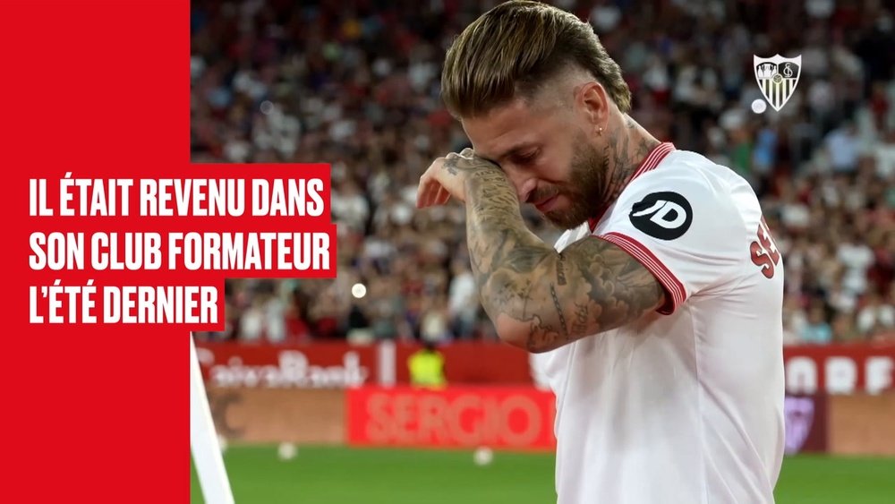 Sergio Ramos quitte une nouvelle fois le FC Séville. Dugout